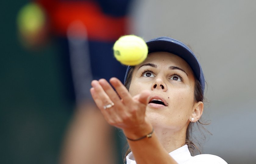 Bulgarian tennis player Tsevtana Pironkova reaches second round of Roland Garros