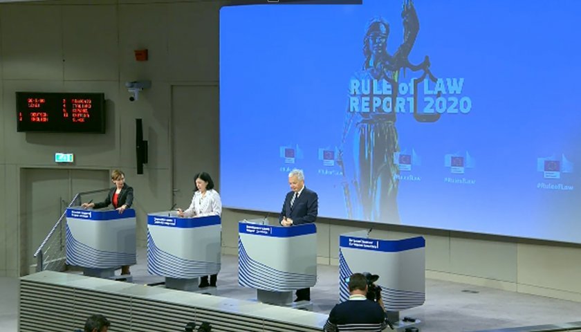 european commission presented first annual rule law report