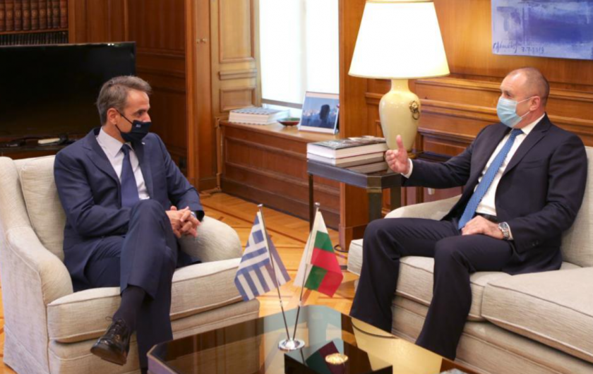 bulgariarsquos president working visit greece