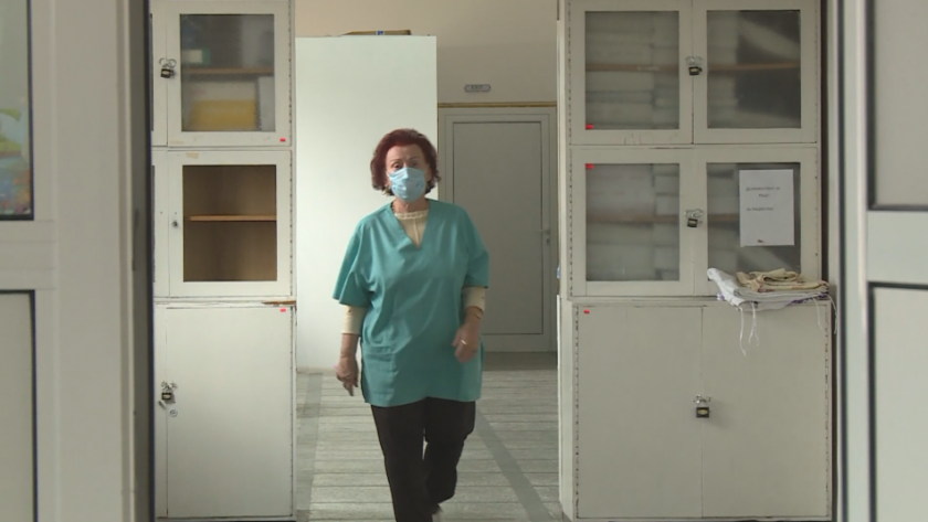 81 year old doctor is the only infectious disease specialist in the hospital in Dupnitsa