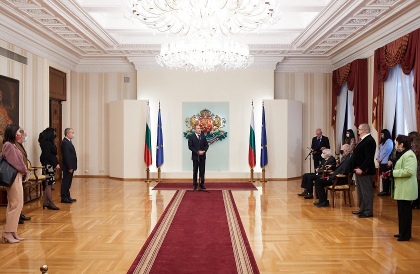 President presented state awards to distinguished Bulgarian scientists and creative artists