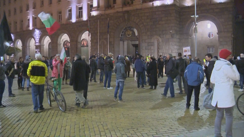 evening protests sofia continue