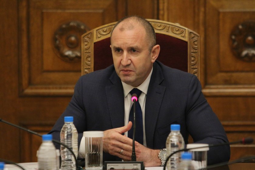 President Radev met with parliamentary parties as part of election consultations