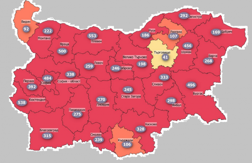 some districts bulgaria introduce additional measures covid cases rise