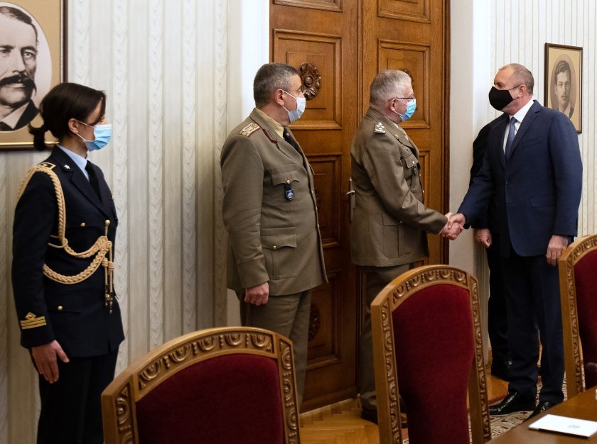 President Radev met with chairman of EU Military Committee General Graziano