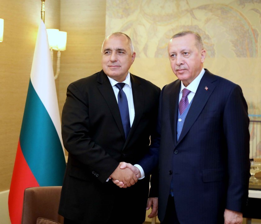 bulgariarsquos outgoing borissov held telephone conversation turkeyrsquos president erdogan