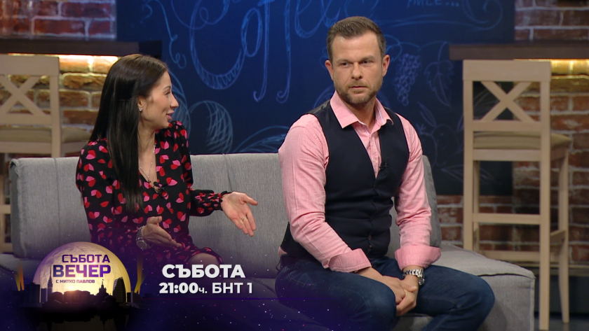 Ненчо Балабанов, Симона Пейчева и Нели Петкова в "Събота вечер с БНТ"