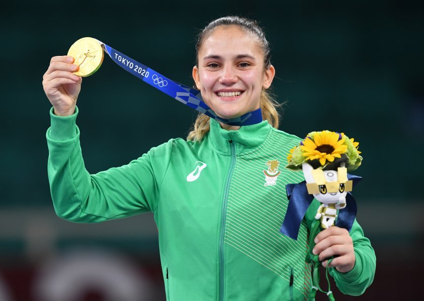 Olympic gold for the Bulgarian Ivet Goranova in karate