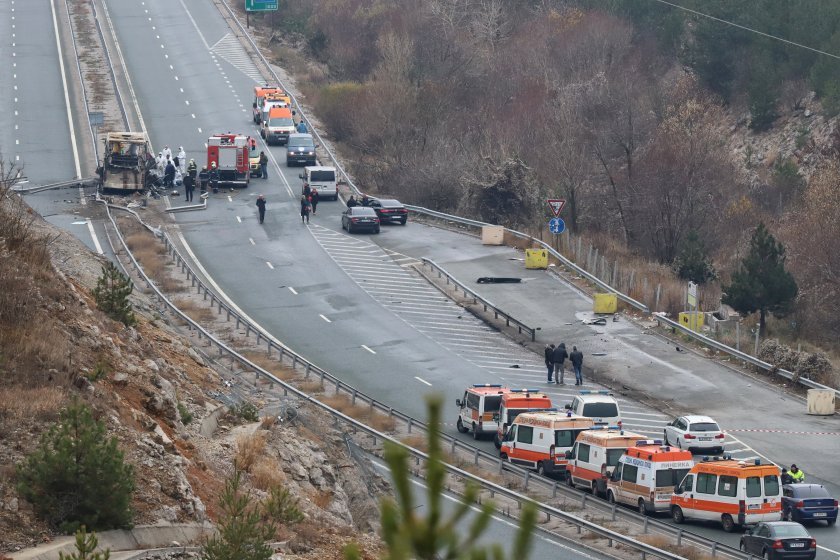 За разследването на катастрофата на АМ "Струма" и контрола на пътя