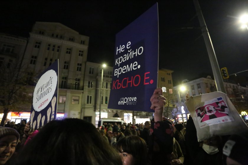 violence against women protests across country