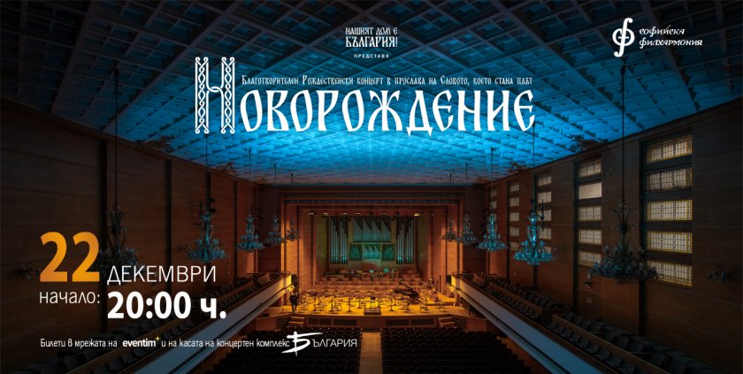 Рождественски благотворителен концерт "Новорождение"