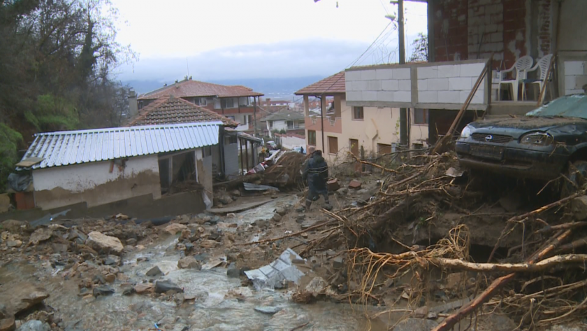 after torrential rains southwestern bulgaria some villages still have domestic water supply