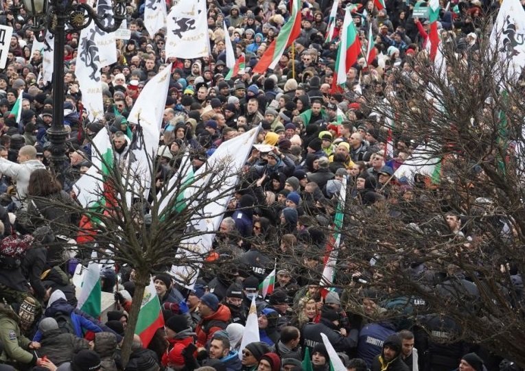 man charged shooting gas pistol during yesterdayrsquos protest outside parliament