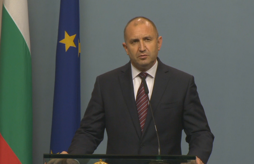 president radev bulgaria does not accept ultimatums anyone