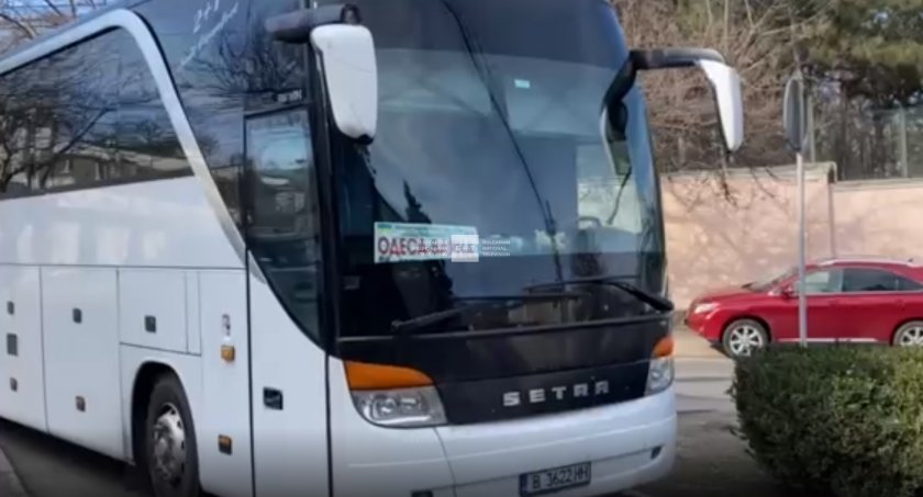 bnt team ukraine two buses bulgarians departed odessa