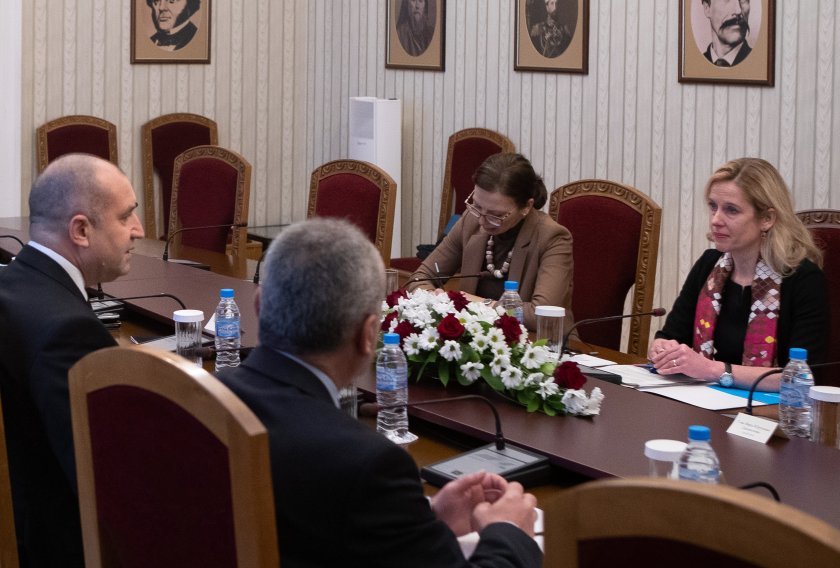 president radev met unicef representative bulgaria