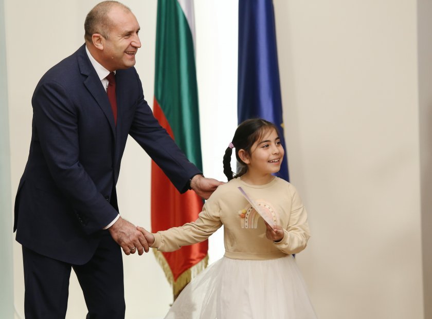 president radev presented awards children competition have dream learn live together