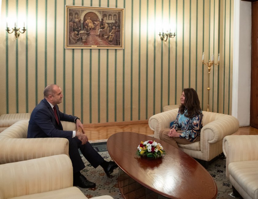 bulgariarsquos president radev met ambassador bulgaria mustafa