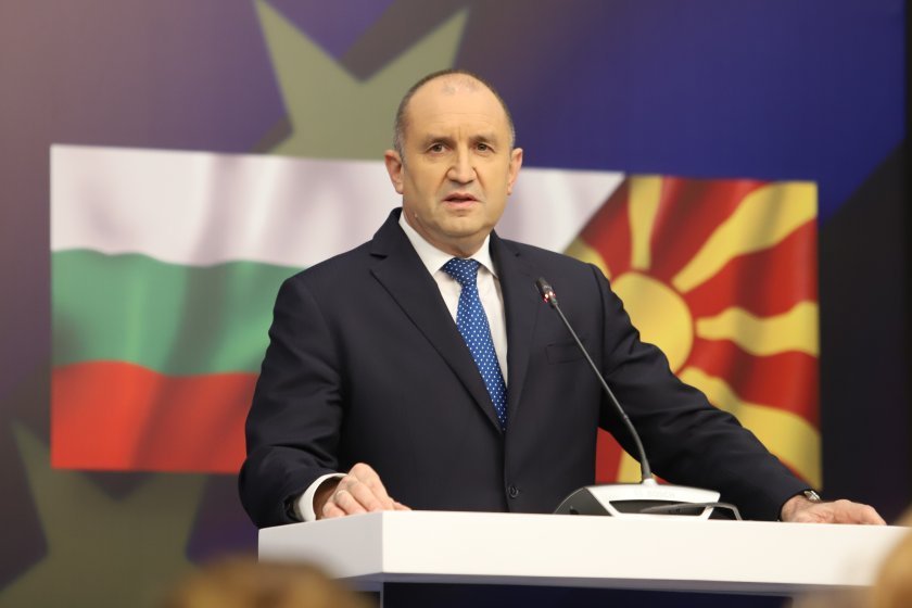 president radev republic north macedoniarsquos european perspective cannot happen without guarantees bulgarian minority rights