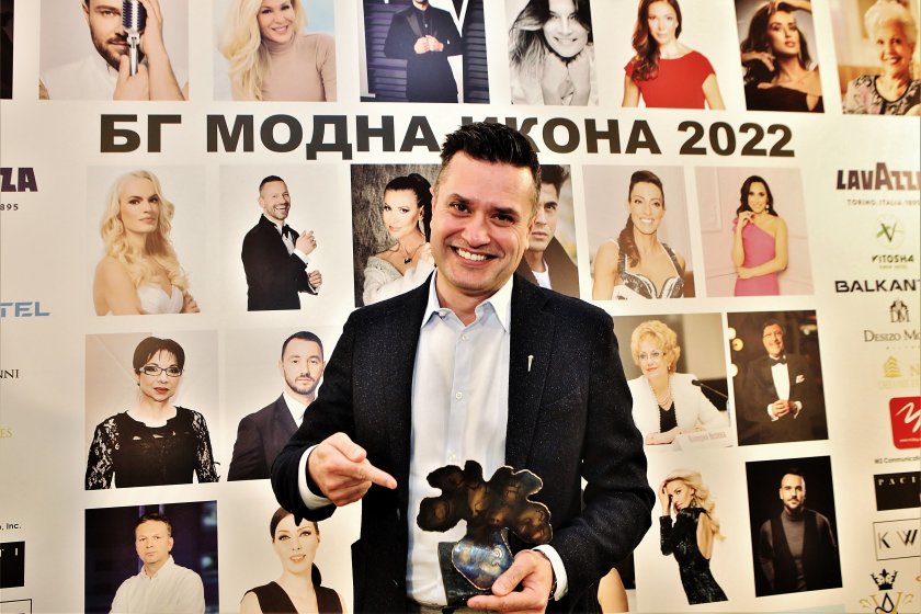 Георги Любенов получи отличие "БГ модна икона 2022"