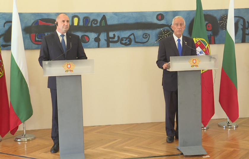 president radev after meeting portuguese counterpart relations between two countries example mutual understanding cooperation