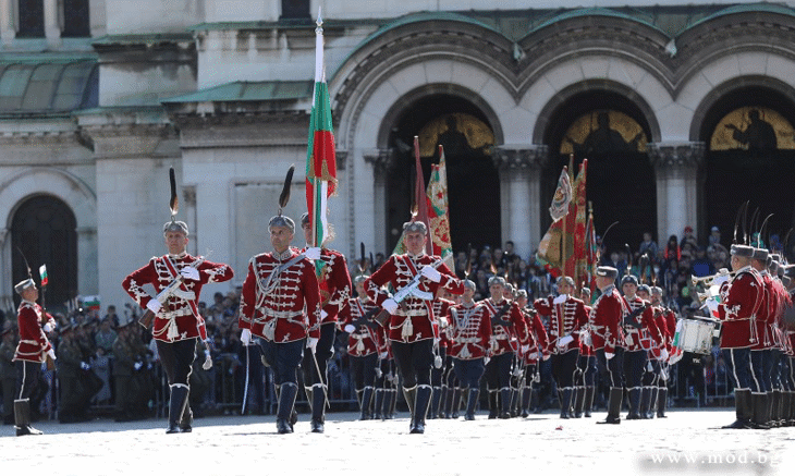 bulgaria celebrates day george victorious armed forces day