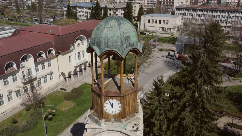 Часовниковата кула в Разград