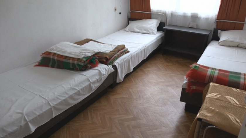 ukrainian refugees left state owned accommodation veliko turnovo they complained poor living conditions