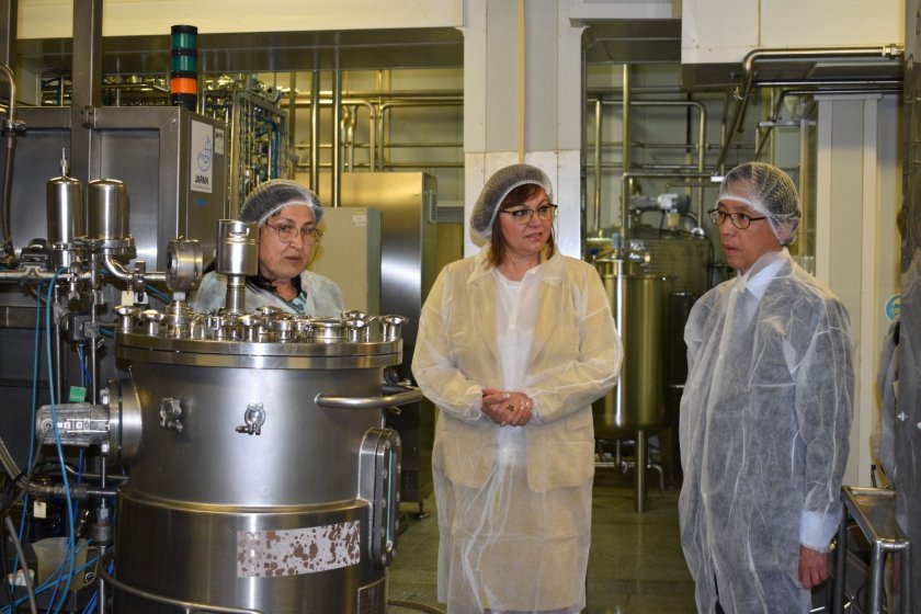 Deputy Prime Minister Ninova and Ambassador of Japan announced a new investment in Bulgarian yogurt