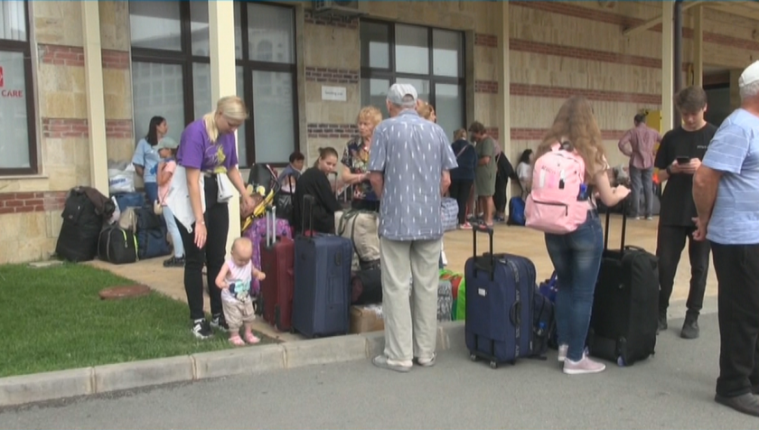 relocation ukrainian refugees seaside hotels state owned accommodation facilities continues today