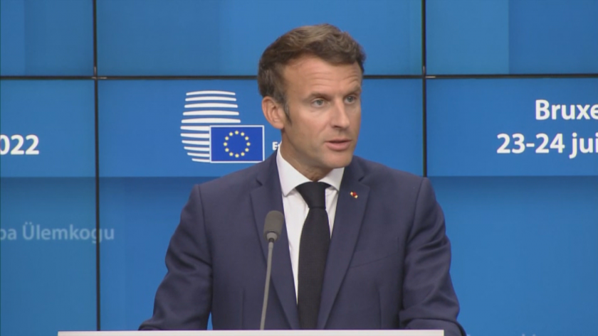 French President Emmanuel Macron thanks Bulgaria for the decision on North Macedonia