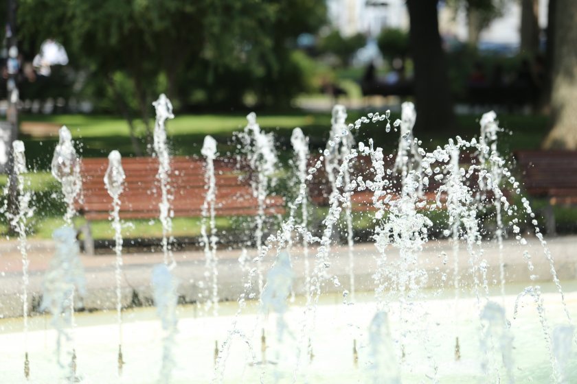 free drinking water made available sofia during spell high temperatures