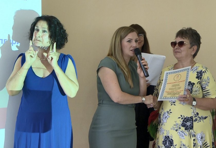 Предаването „Светът на жестовете“ по БНТ 1 със специална награда от НАСГБ