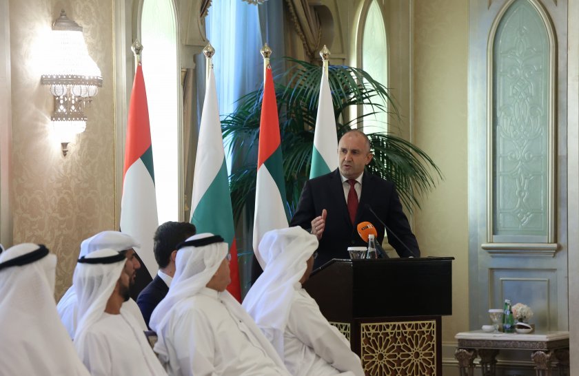 president radev abu dhabi business forum bulgaria can produce export fuel future