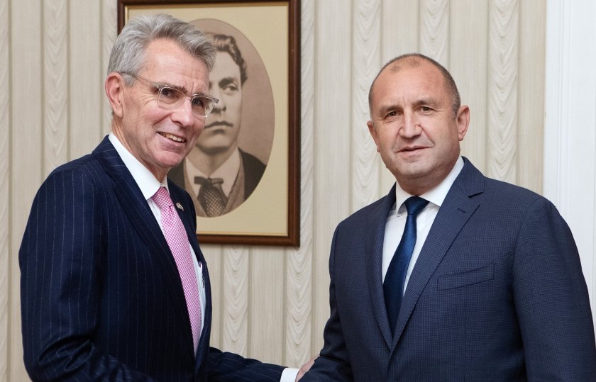 bulgariarsquos president prime minister met assistant secretary state geoffrey pyatt