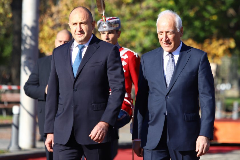 armenian president vahagn khachaturian pays official visit bulgaria