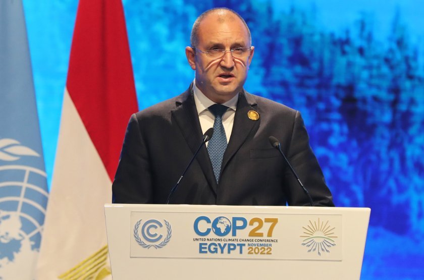 president radev climate change conference bulgaria deliver climate neutrality 2050