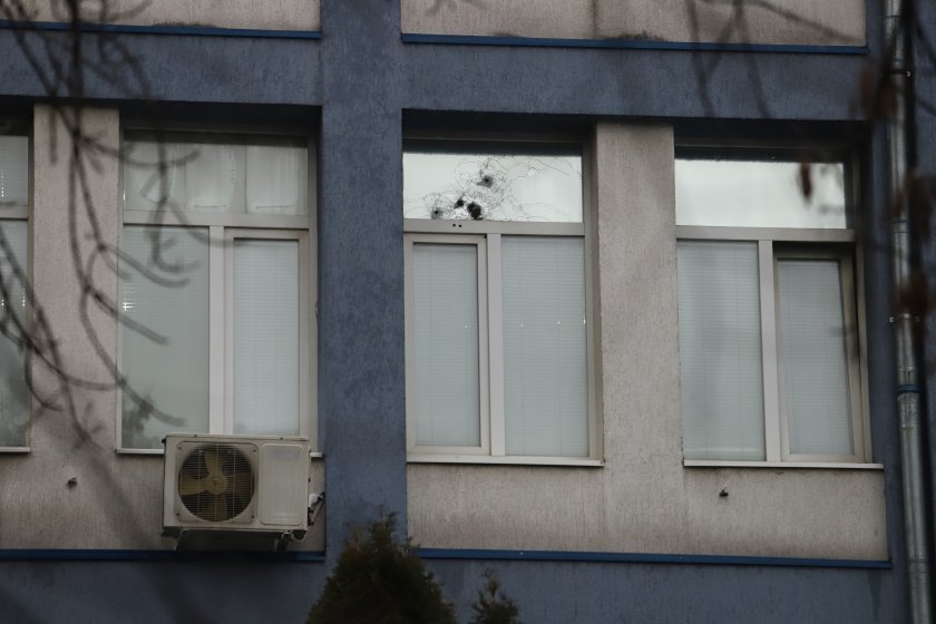 man fired shots building third regional police station sofia police officer slightly injured