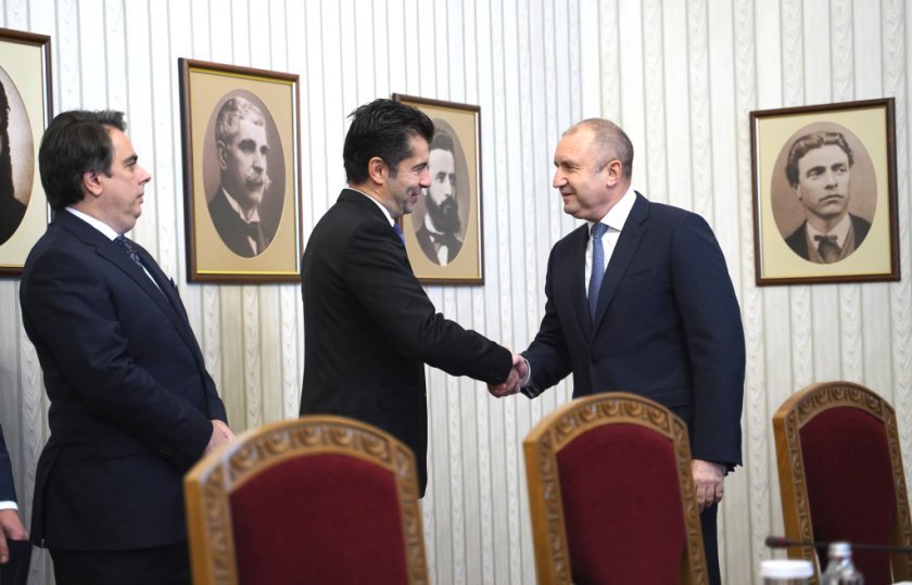 president radev hand second mandate seek form government january