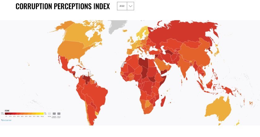 bulgaria ranks second last fight against corruption according transparency international index