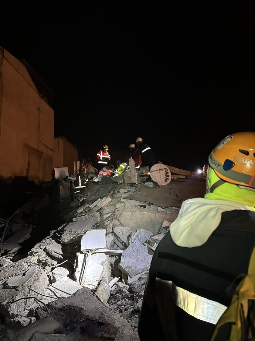 bulgarian rescuers found five survivors under quake rubble turkey