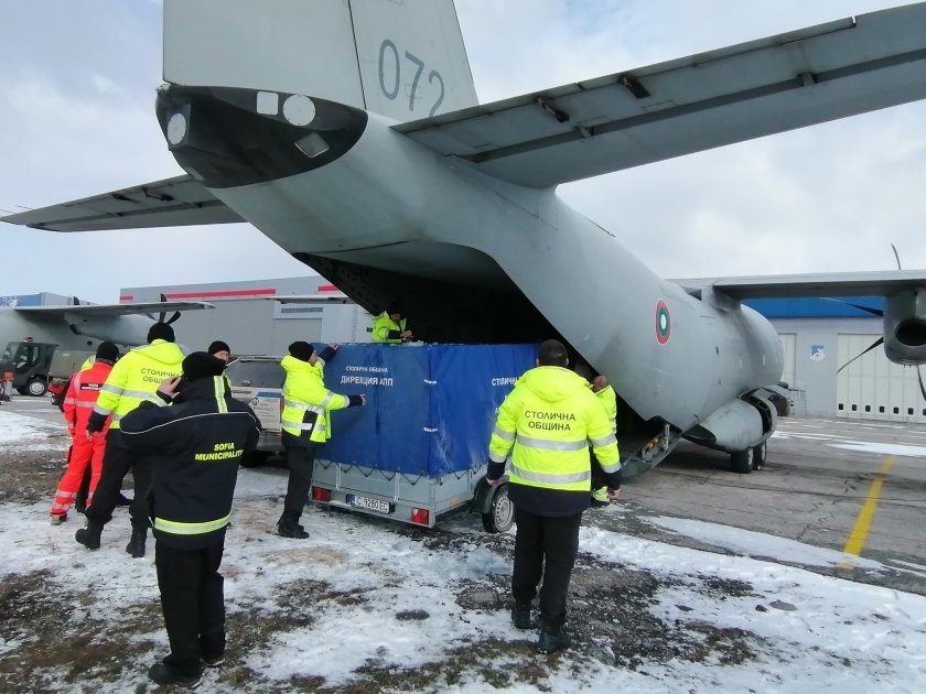 bulgaria first european country send humanitarian aid rescue teams tuumlrkiye after quake