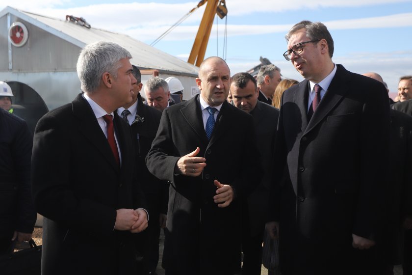 presidents radev vucic inaugurated new construction stage bulgaria serbia gas pipeline summary