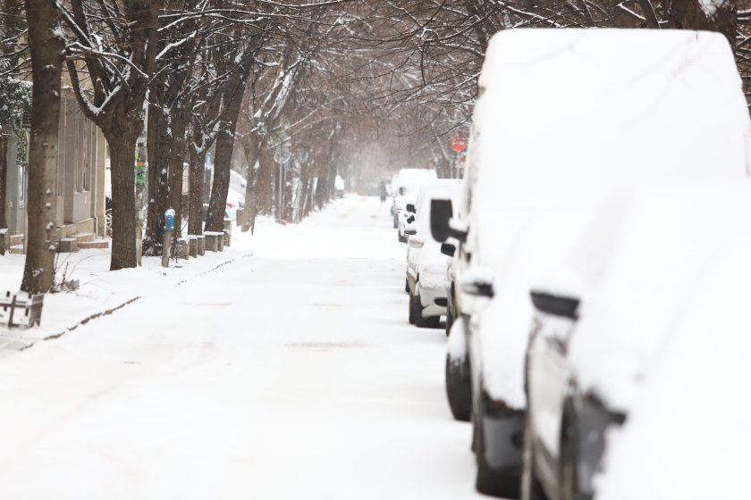 winter weather brings icy roads flight delays