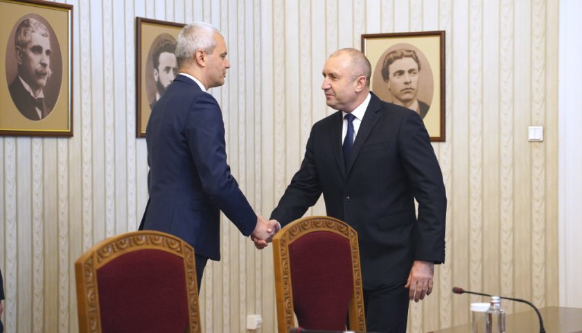 president radev held consultations third largest parliamentary group