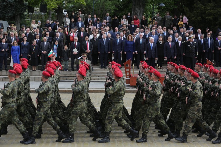 bulgaria celebrates day george victorious armed forces day video