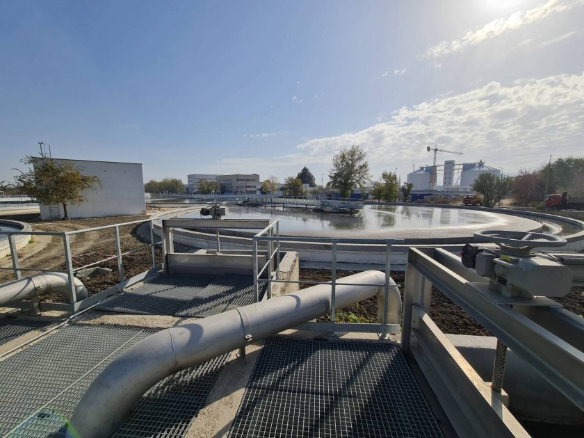 BGN 70 m wastewater treatment plant starts operating in Plovdiv