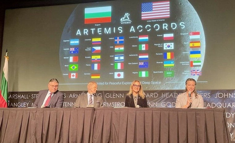 Bulgaria joined NASA's Artemis Accords