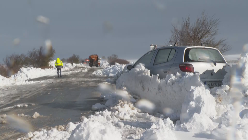 Winter storm left many without electricity in Shumen district