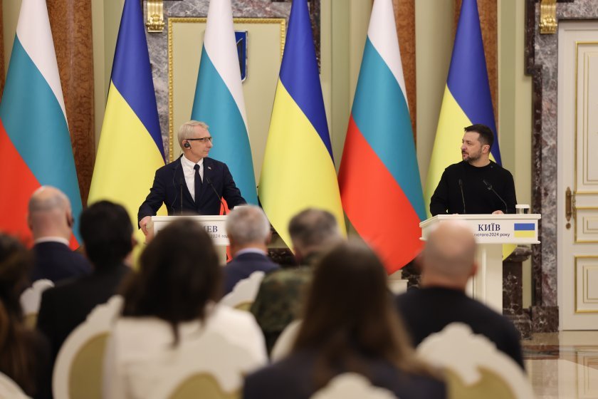 PM Denkov and Ukranian President Zelenskyy discussed Bulgarian aid, cooperation in the area of defence and energy sector